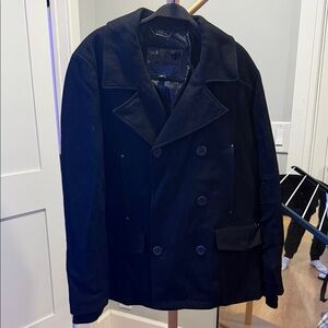 Guess Men's Navy Peacoat